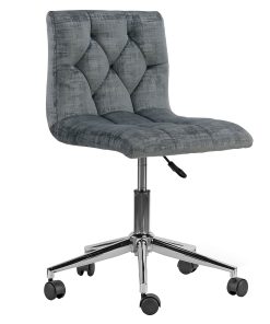 Glamour Home Amali Office Chair, Gray