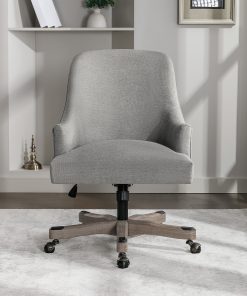 Office Star Bradwell Fabric High-Back Office Chair, Fog 2