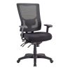 HON® Motivate Nesting/Stacking Flex-Back Chair, Black/Platinum 4