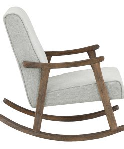 Office Star™ Gainsborough Rocker, Smoke/Brushed Brown 2