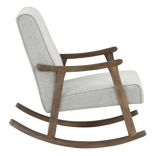 Office Star™ Gainsborough Rocker, Smoke/Brushed Brown - Image 2