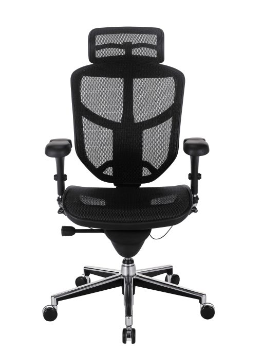 WorkPro® Quantum 9000 Series Ergonomic Mesh High-Back Executive Office Chair, Black, BIFMA Compliant - Image 2