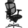 WorkPro® Expanse Series Multifunction Ergonomic Mesh/Fabric High-Back Executive Chair, Black/Black, BIFMA Compliant 3