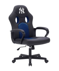 Imperial MLB Vision Faux Leather/Mesh Computer Gaming Chair, New York Yankees