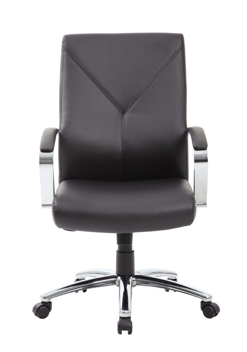 Boss Office Products Ergonomic High-Back Chair, Black - Image 2