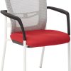Flash Furniture Mesh Mid-Back Task Chair, Gray/Black/Chrome 4
