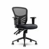 Click365 Flow Ergonomic Mesh Mid-Back Office Task Chair, Black