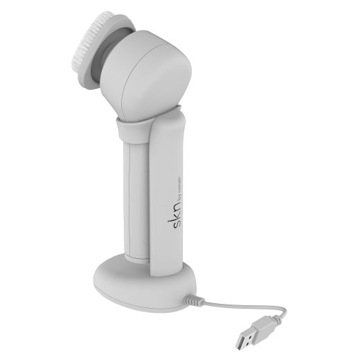 Conair™ Skn Daily Glow Kit With Sonic Trio Facial Brush, 2-5/16”H x 1-3/4”W x 1-3/4”D, White