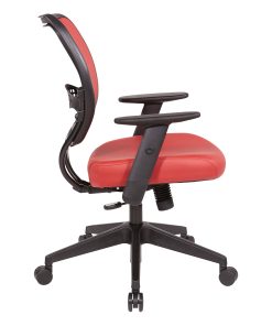 Office Star™ Space Seating 55 Series Antimicrobial Task Chair, Lipstick 2