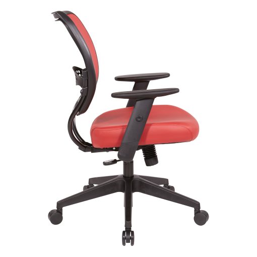 Office Star™ Space Seating 55 Series Antimicrobial Task Chair, Lipstick - Image 2