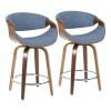 Bush Business Furniture Envision Mesh Mid Back Folding Chairs – Set of 2, Black Nylon, Standard Delivery 4