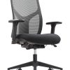 HON® Scatter™ Stacking Guest Chair With Leg Base, Charcoal/Blackl 4