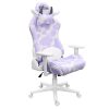 Realspace® Brigsley Fabric Low-Back Task Chair, Cream/Chrome 4