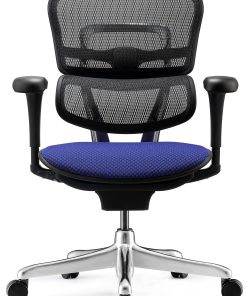 WorkPro® 12000 V2 Series Ergonomic Mesh/Fabric High-Back Office Chair, Royal Blue/Black, BIFMA Compliant