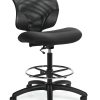 Boss Office Products Budget Vinyl Mid-Back Task Chair, With Arms, Black 4