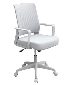 Boss Office Products Ergonomic Mesh High-Back Task Chair, Gray