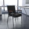 Office Star™ Space Seating 867 Series Ergonomic Mesh Mid-Back Manager’s Chair, Black/Silver 3