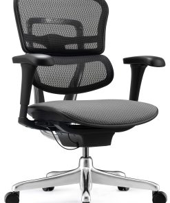 WorkPro® 12000 V2 Series Ergonomic Mesh/Fabric High-Back Office Chair, Gray/Black, BIFMA Compliant 2