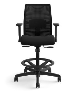 HON® Ignition 2.0 Mesh Mid-Back Task Stool, Black 2