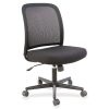 Boss Office Products Overstuffed Ergonomic Vinyl Mid-Back Chair, Black 4