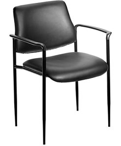 Boss Office Products Stackable Chair, Black 2