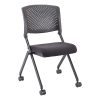 Flash Furniture HERCULES Metal Double-Braced Folding Chair, Black 4