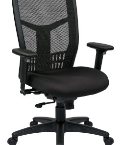 Office Star™ ProGrid Mesh High-Back Managers Chair, Coal
