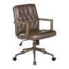 Techni Mobili Ergonomic Mesh High-Back Executive Office Chair, Gray, RTA1818CGRY 3
