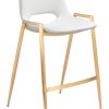 Flash Furniture Contemporary Adjustable Bar Stool, White, CH132330WH 3