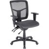 Click365 Transform 1.0 Ergonomic Faux Leather Mid-Back Manager Office Chair, Gray/Black 4