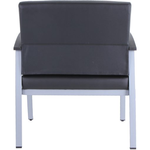 Lorell® Big & Tall Healthcare Guest Chair, Black - Image 2