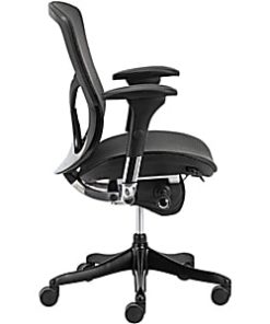Alera Ergo EQ EQA42ME10B Multifunction Mid-Back Chair – Black Seat Color – Mesh Seat Material – Mesh Back Material – 5-star Base 2