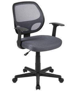 Flash Furniture Flash Fundamentals Mesh Mid-Back Task Chair, Gray 2