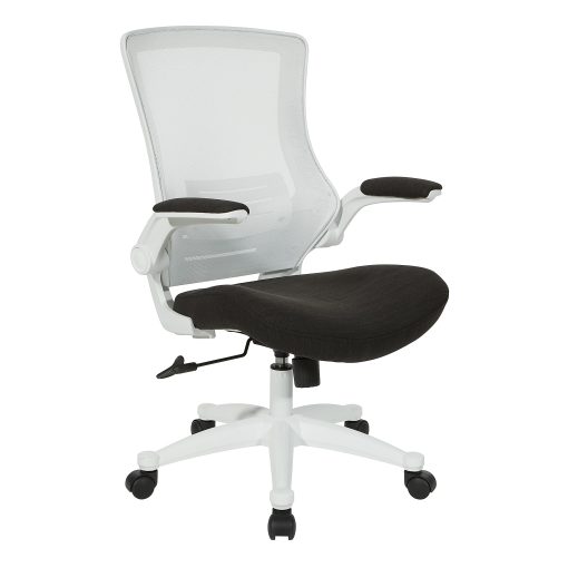 Office Star™ WorkSmart Manager Chair, White/Black - Image 2