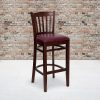 Ave Six Davis Chair, Klein Azure/Medium Espresso 3