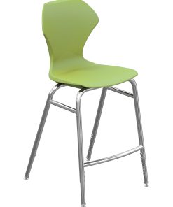 Marco Group™ Apex™ Apex Series Adjustable Stool, Apple/Chrome 2