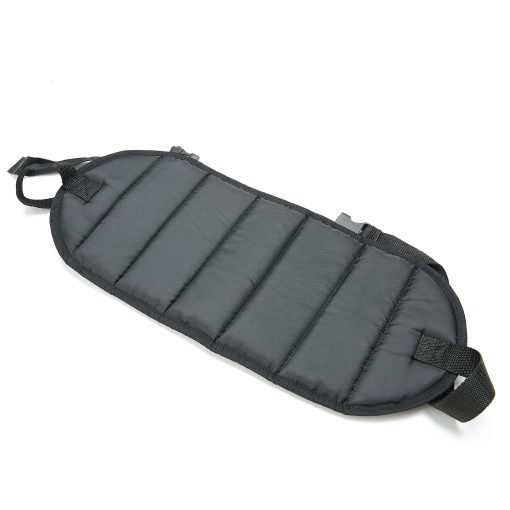 Mind Reader Airplane Foot Rest, 3/16"H x 18"W x 7-13/16"D, Black