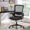 Boss Office Products Vinyl Mid-Back Armless Guest Chair, Gray 3