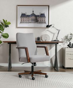 Finch NEO ONE Ergonomic Fabric Hi-Back Executive Office Chair, Gray