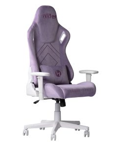 Techni Sport Ergonomic Velvet Computer Gaming Chair, Purple