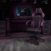 Lorell® Ergonomic Mesh High-Back Chair With Headrest, Black 4