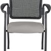 WorkPro® 12000 V2 Series Ergonomic Mesh/Fabric High-Back Office Chair, Cherry/Black, BIFMA Compliant 4