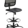 Flash Furniture Ergonomic Mesh Mid-Back Swivel Task Chair, Black 3
