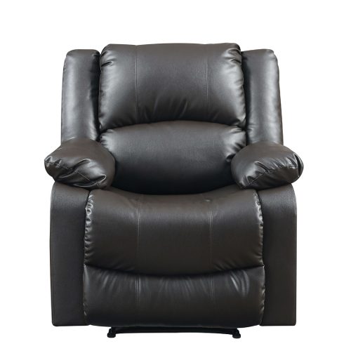 Relax A Lounger Price Faux Leather Manual Recliner, Java