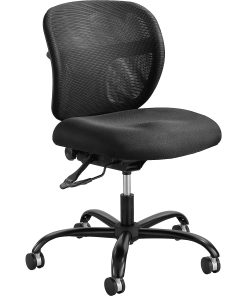 Safco® Vue™ Intensive-Use Mesh Task Chair, Black 2
