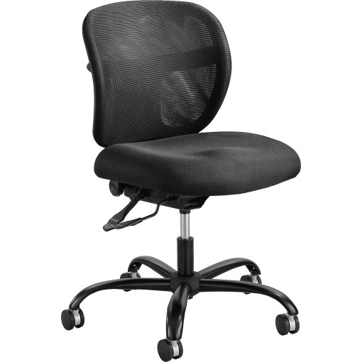Safco® Vue™ Intensive-Use Mesh Task Chair, Black - Image 2