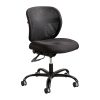 Office Star™ Avenue Six Julia Faux Fur Chair, White/Gold 4