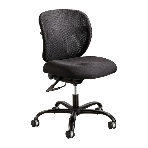 Safco® Vue™ Intensive-Use Mesh Task Chair, Black