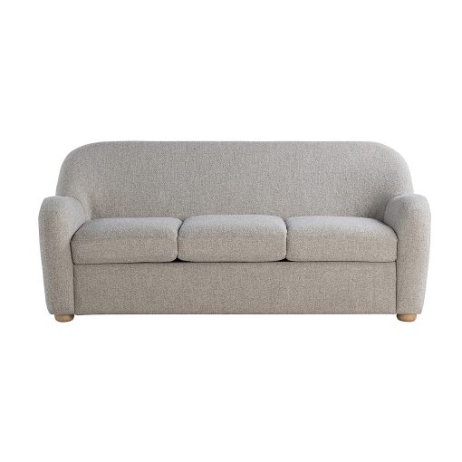 Lifestyle Solutions Gilroy Sofa, 32-3/4”H x 76”W x 33-1/10”D, Pebble