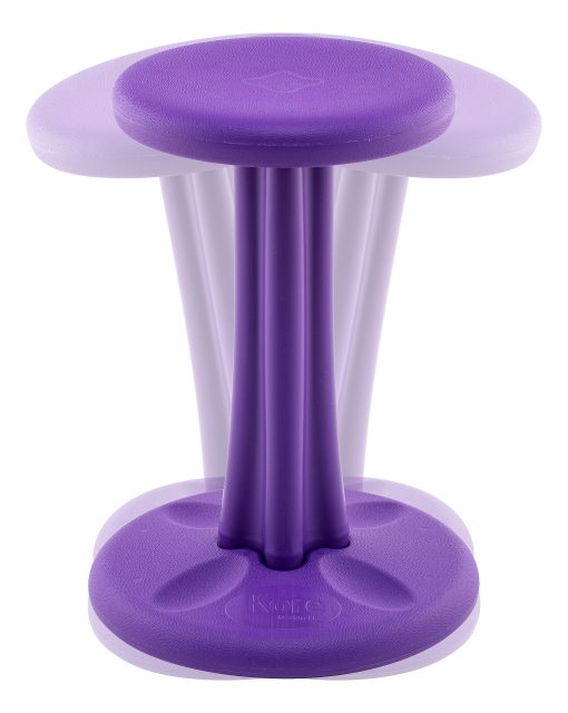 Kore Design™ Pre-Teen Wobble Chair 18.7", Purple - Image 2